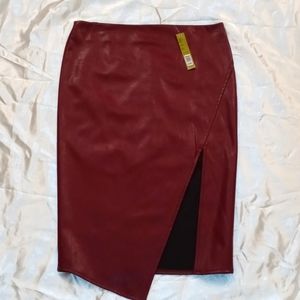 Fiona skirt - rhubarb